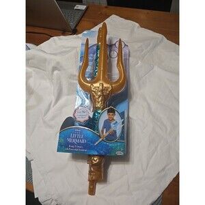 Disney Live Action The Little Mermaid King Triton's Light Up 3 ft Trident 2023
